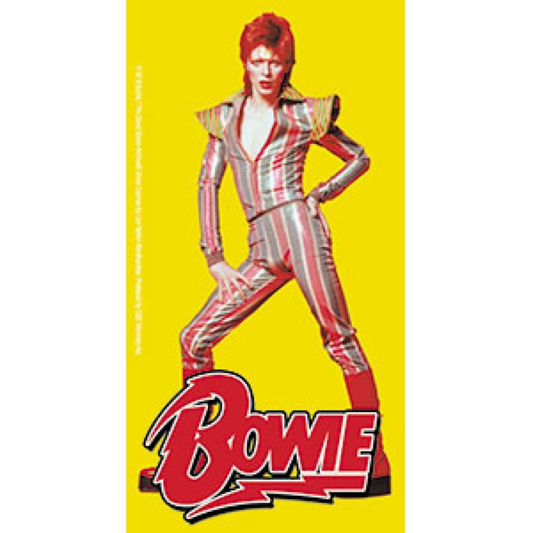 David Bowie Pose Vinyl Sticker, High Quality, Officially Licensed