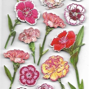 Pretty Flower Stickers | 3D Flower Sticker Set With Pop-up Paper ...