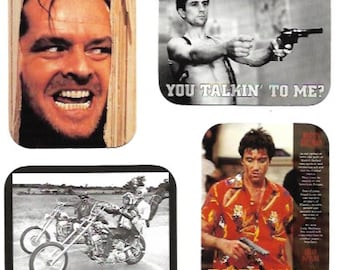 Vintage Movie Stickers | Classic Cult Films | Mini Stickers | Cool Movie Stickers | Iconic Movies
