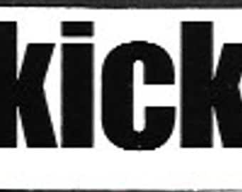 Vintage 90's GIRL Skateboard Wooden Kick Push Doll Sticker – NOS Old School Skate Sticker