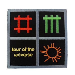 Parche termoadhesivo bordado de iconos de Depeche Mode / Parches de rock con licencia oficial