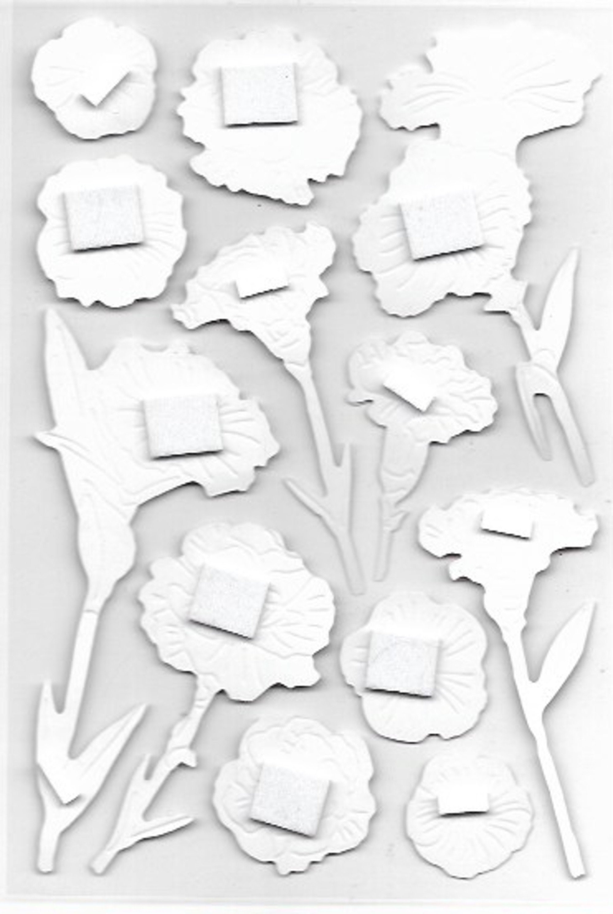 Pretty Flower Stickers | 3D Flower Sticker Set With Pop-up Paper ...