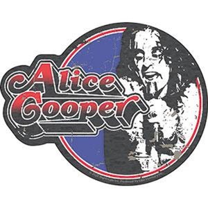 Alice Cooper Vinyl Sticker | High Quality Officially Licensed Band Merchandise | Rock Sticker