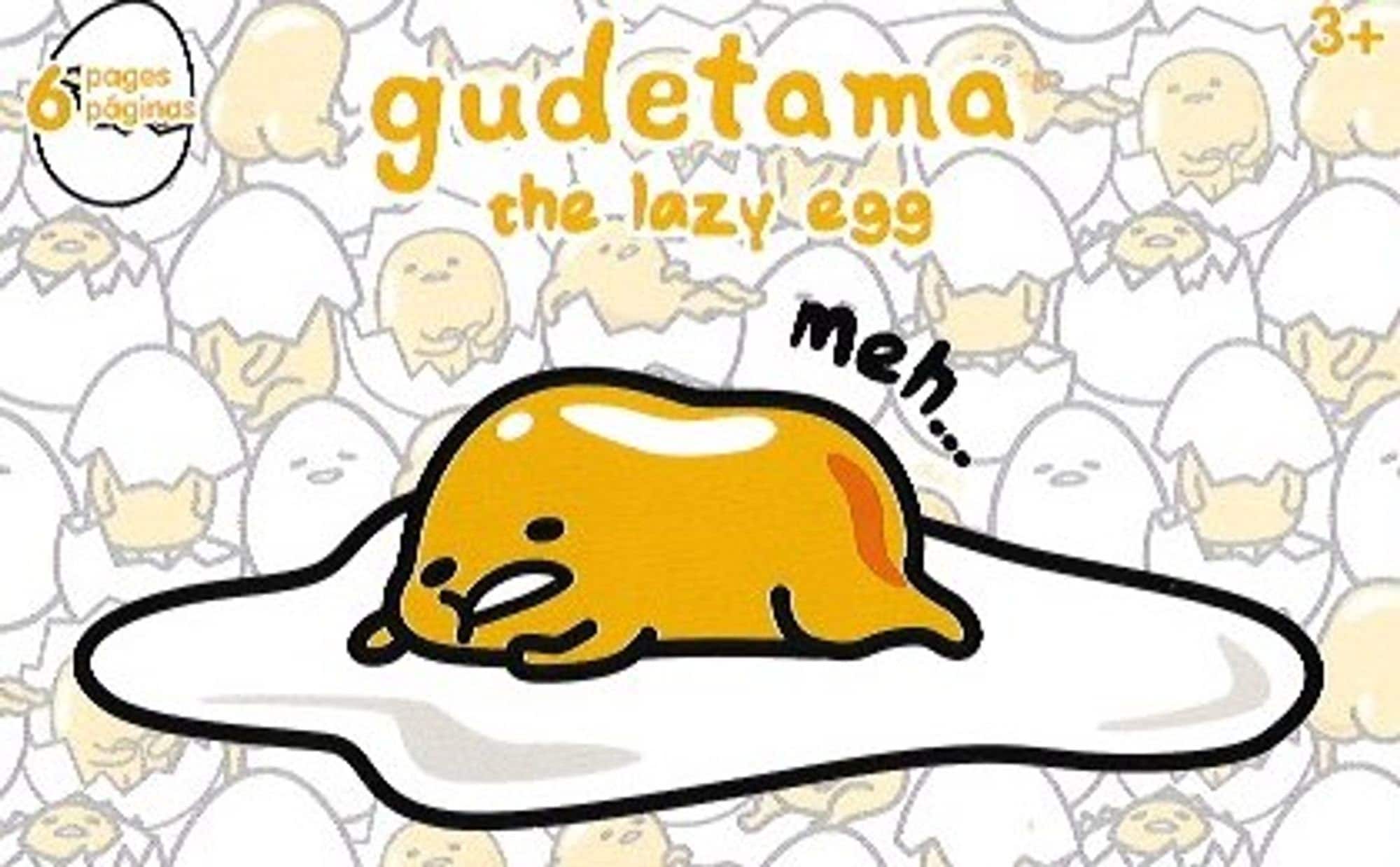 Gudetama the Lazy Egg Stickers Sticker Book Crafting Etsy