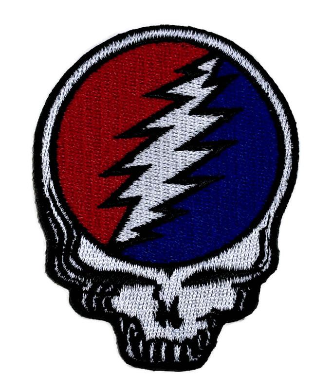Grateful Dead SYF Embroidered Patch / Iron On Applique | Rock Patches | Deadheads | Band Patches | Music Patches | Retro Patches