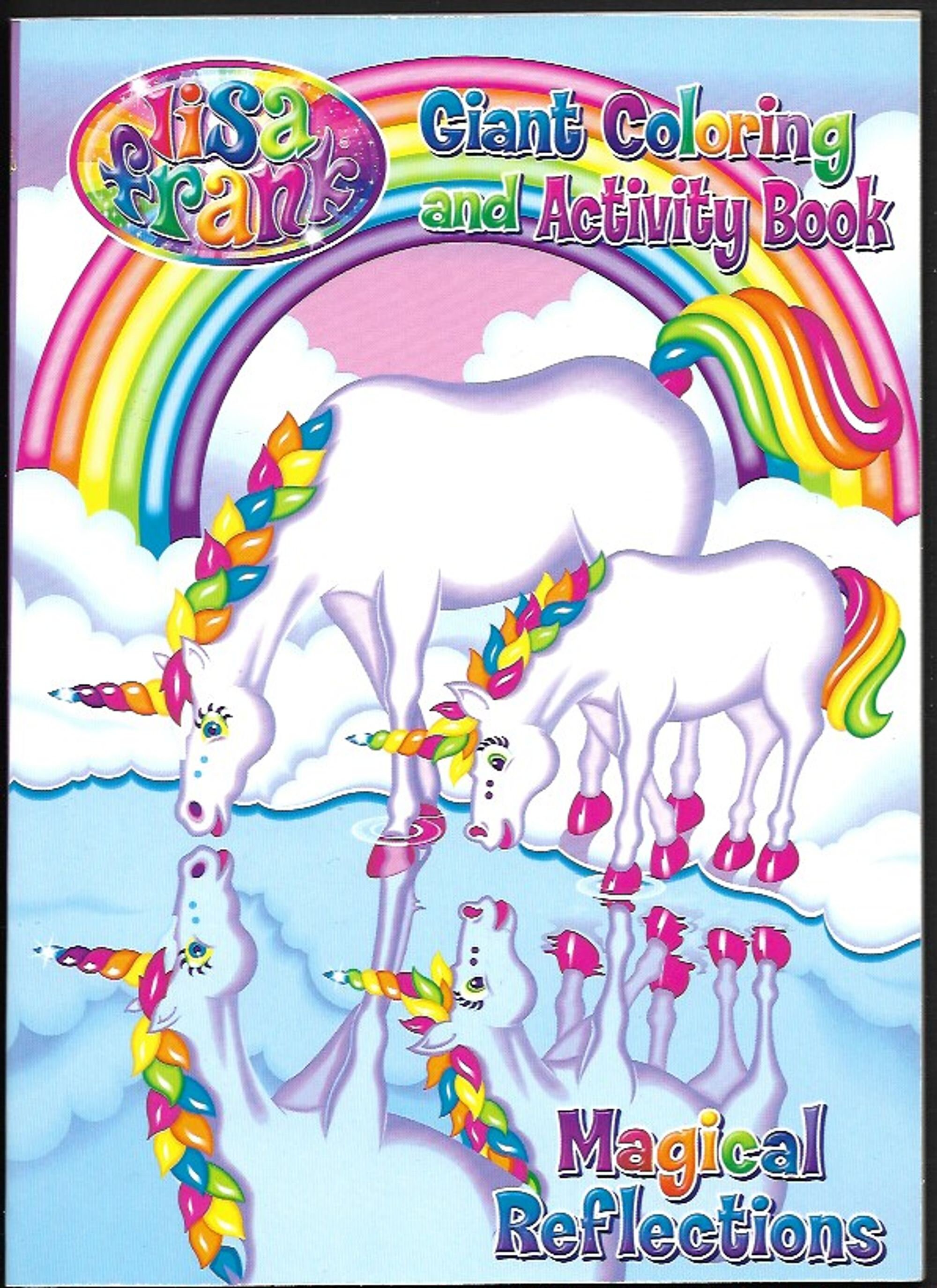 NEW Vintage & Newer Lisa Frank Adult Color & Activity Coloring Books: Huge  Lot