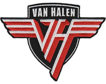 Van Halen Shield Logo Embroidered Patch / Iron On Applique, Officially Licensed