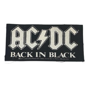 AC / DC Logo Patch / Aufnäher zum aufnähen, Punk Rock, Siebdruck Rock Patches