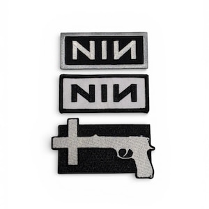 Nine Inch Nails Patch | Officially Licensed Embroidered Applique