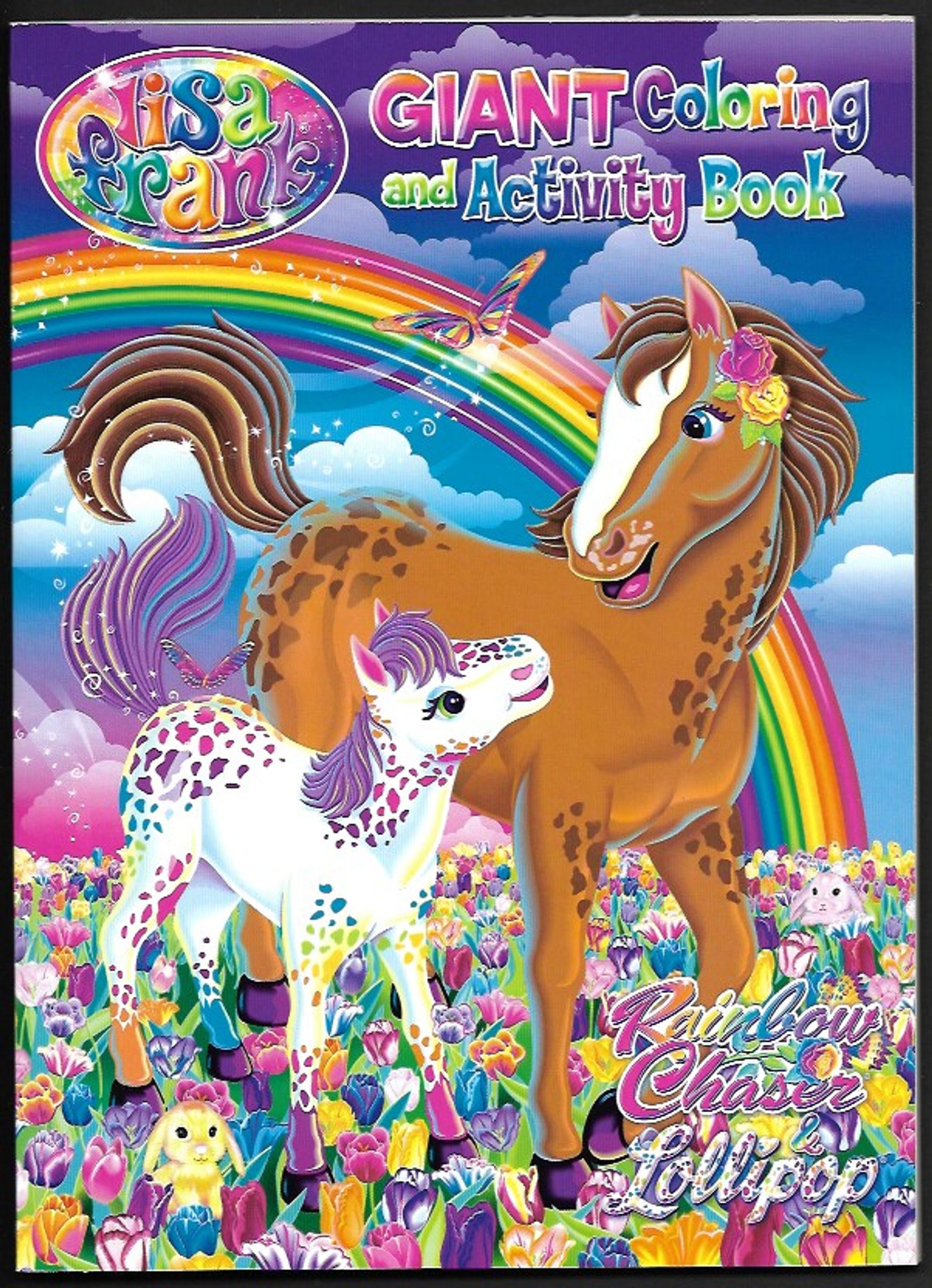Lisa Frank Giant Coloring and Activity Book ~ A Magical World! (96 Pages)  (Puppy Cover) Reviews 2024