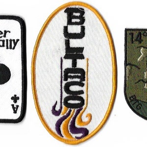 Vintage Embroidered Patch | Retro Sew-On Badge Assortment | Club Patches | Work Patches | Costume | Reclaimed Patches | Sold Separately