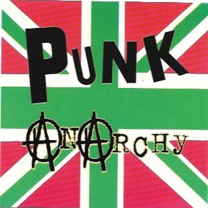 Vintage Punk Aufkleber / Anarchy Vinyl Aufkleber,