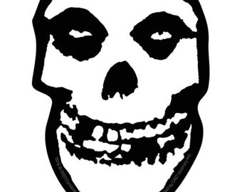 MISFITS Classic Skull Sticker | Officially Licensed Band Merchandise | Punk Stickers | Rock Stickers | Music