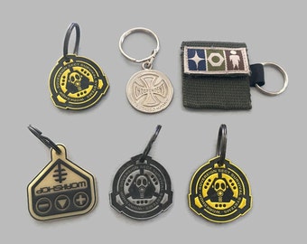 Vintage Skateboard Keychains | Alien Workshop and Independent Skate Brands | Assorted New Unused Keychains from 1999-2002