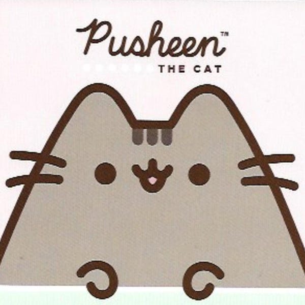 Pusheen Stickers | Sticker Book | Crafting Supplies | Scrapbooking | Kids Crafts | Anime Stickers | Cardmaking