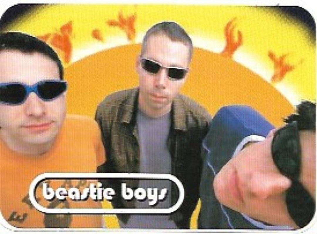Vintage Music Sticker | Beastie Boys | Hip Hop | NYC Band | Music