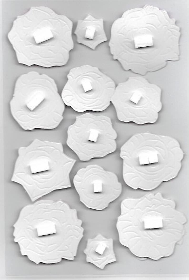Pretty Flower Stickers | 3D Flower Sticker Set With Pop-up Paper ...