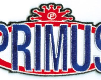 Primus Embroidered Patch, Iron On Applique, Officially Licensed