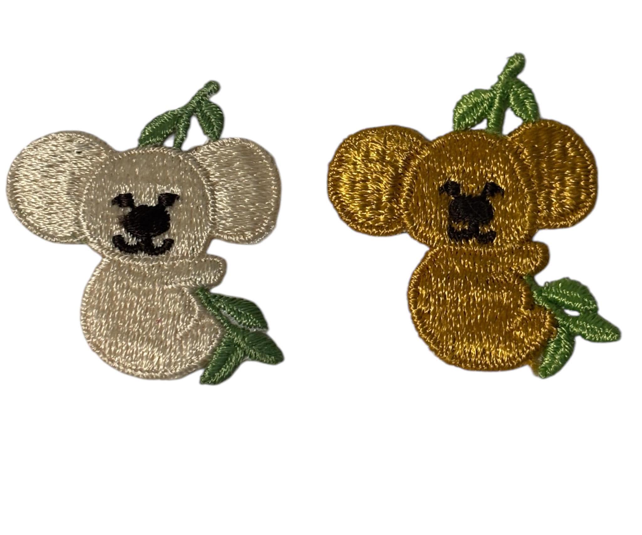 Little Koala Embroidered Patch | Sew on Appliqué | Assorted Colours ...