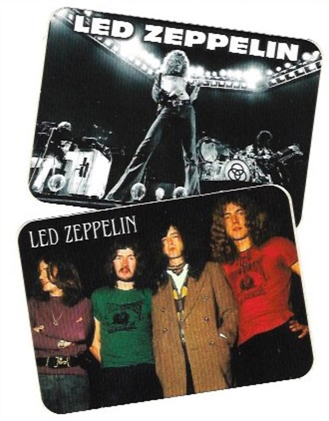 Sticker Led Zeplin Vintage Rock Stickers | Rock Band Stickers | Led Zeppelin | Music ...