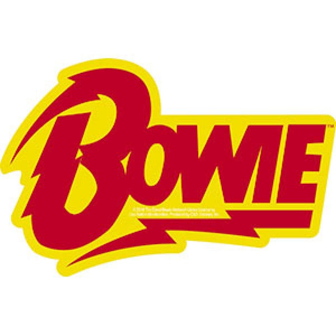 David Bowie Lightning Bolt Logo Vinyl Sticker, Officially Licensed, High  Quality, Band Merchandise - Etsy