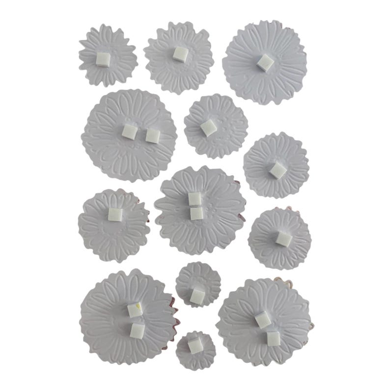 Pretty Flower Stickers | 3D Flower Sticker Set With Pop-up Paper ...