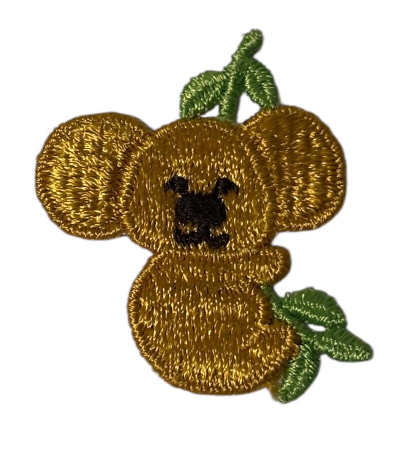 Little Koala Embroidered Patch | Sew on Appliqué | Assorted Colours ...