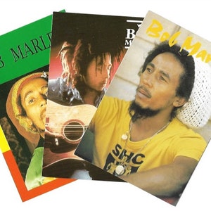 Cartões postais de música vintage | Novo e não utilizado | reggae cartão postal | Rocha Postais | Cartões retrô dos anos 70/80/90