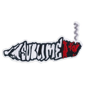 Sublime Joint Embroidered Patch / Iron On Applique | Officially Licensed Band Patch | Rock Patches | Ska, Reggae, Punk | Music Patches