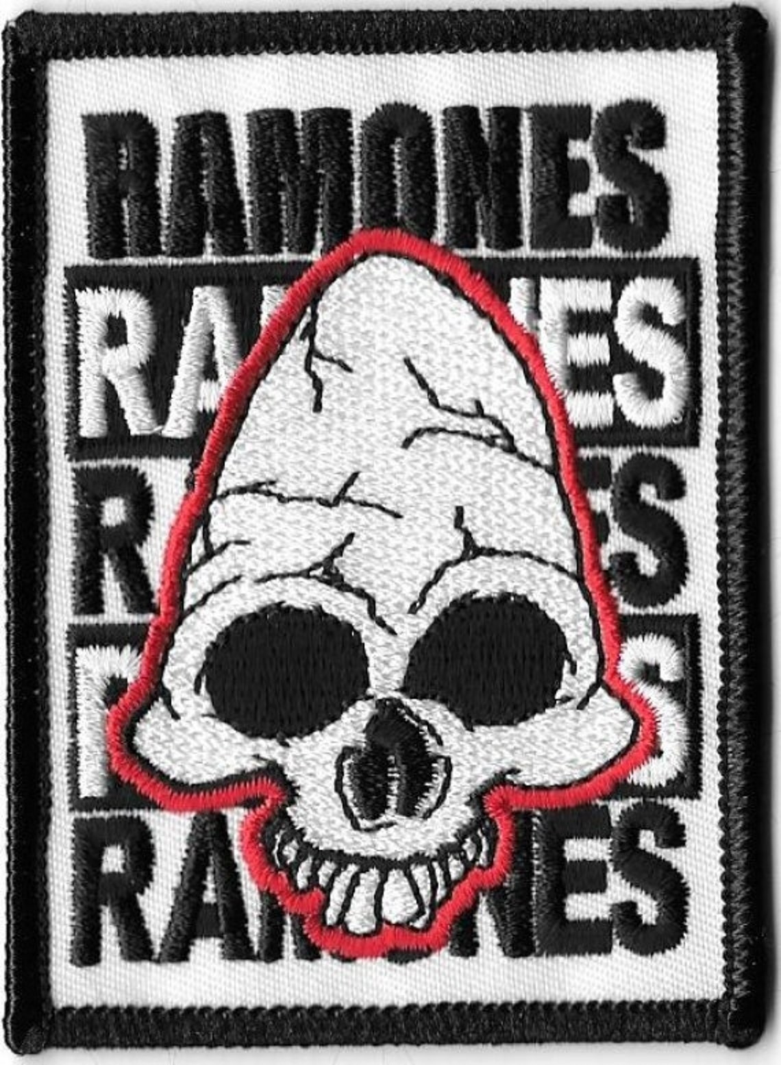 Ramones Pinhead Skull Logo Embroidered Patch / Iron On | Etsy