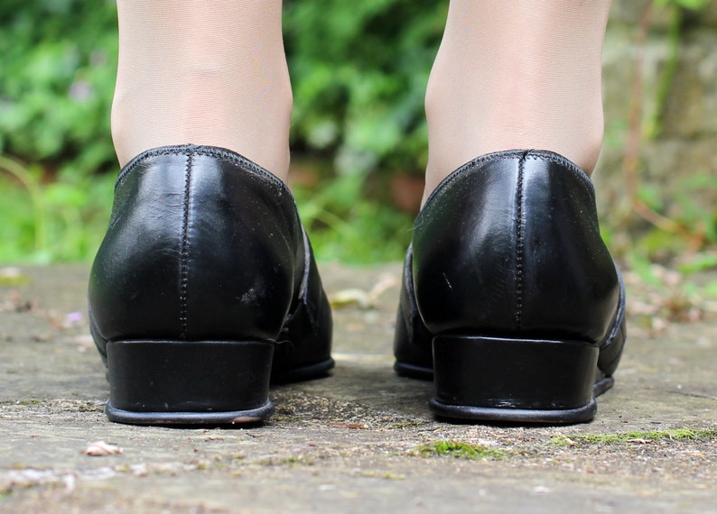 vintage black mary jane shoes