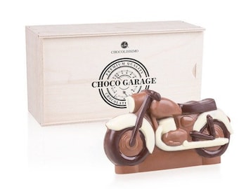 Chocolate Motorcycle Gift;  Funny and Unique Gift for him or her  Handmade delicious chocolate