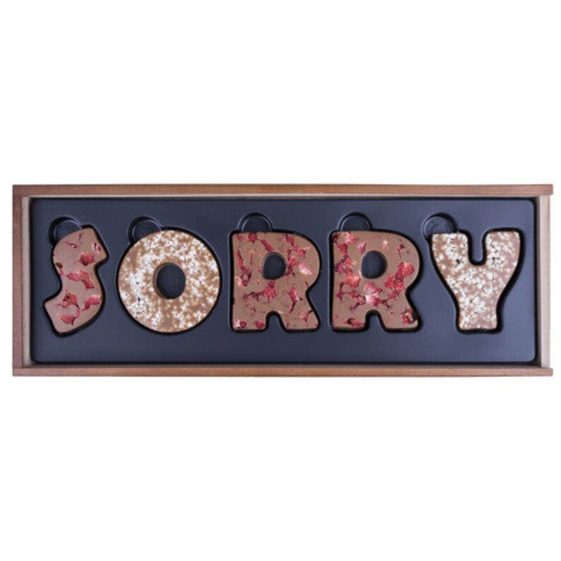 Chocolates Apologize Gift Chocolate Sorry Milk Chocolates Etsy