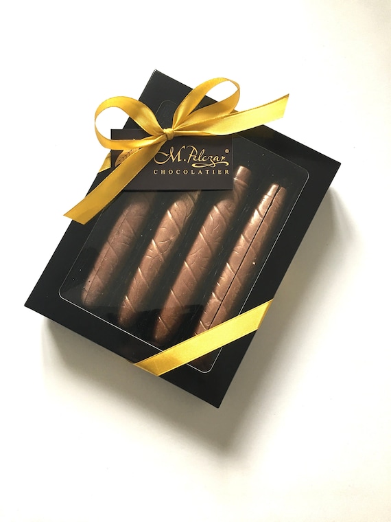 Chocolate con leche Cigars_ cigarros de chocolate hechos a mano Idea de  regalo divertido para hombres Cigarros de tamaño real Chocolates en caja  decorativa -  México