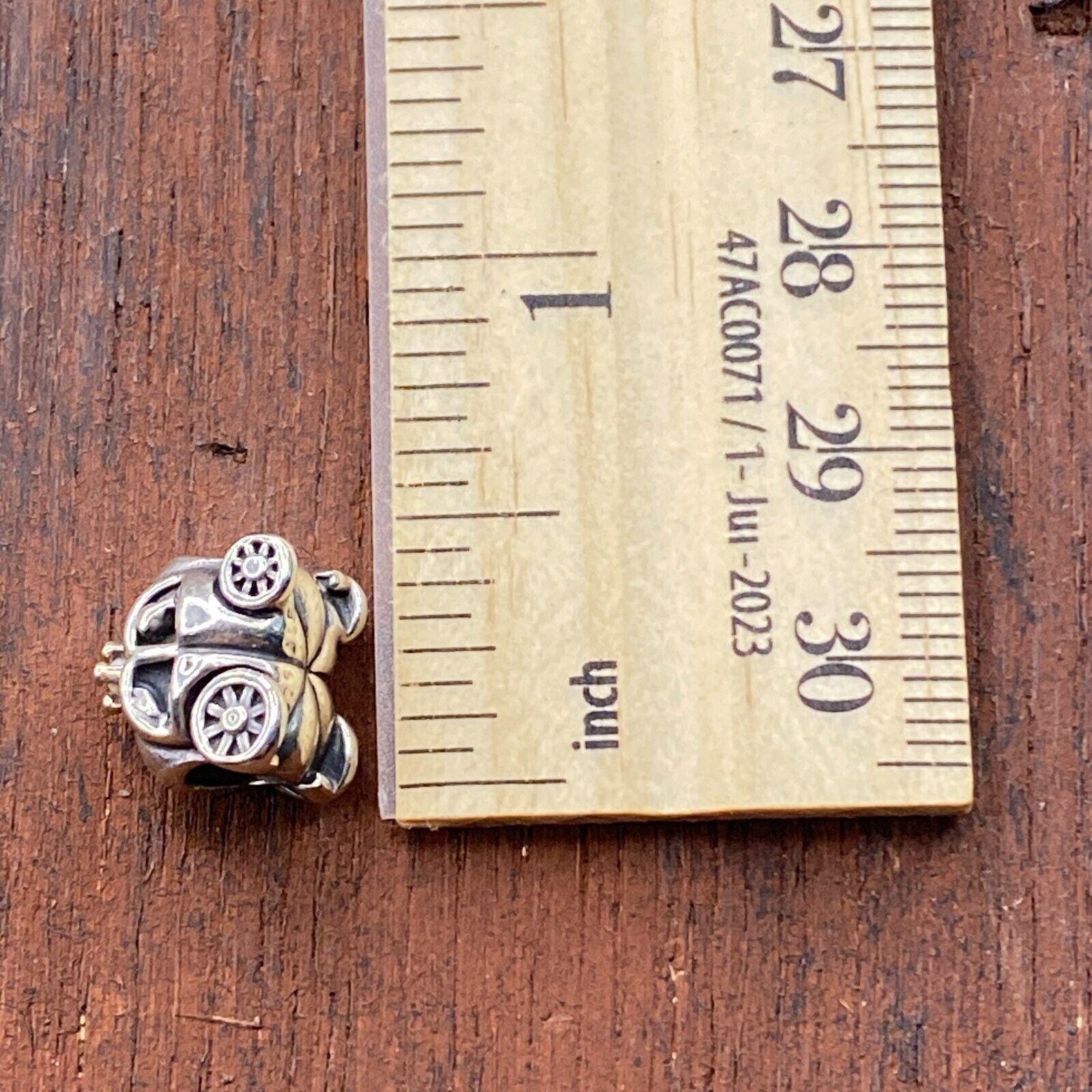 Authentic Pandora Sterling Silver Royal Carriage 14K Gold