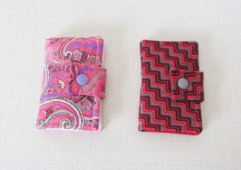 choose your colour bag accessory credit card cloth case small card case Cotton card holder travel card wallet