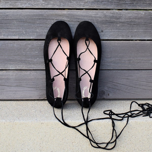 ballet shoes, Black ballet shoes, ballet flats, leather flat shoes, lace up ballet shoes, gladiator ballet shoes, pointy leather pumps