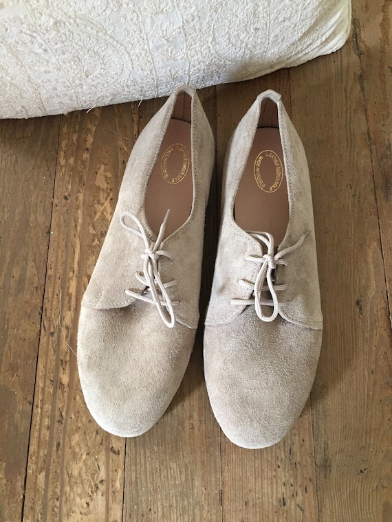 Womens suede oxford shoes hotsell