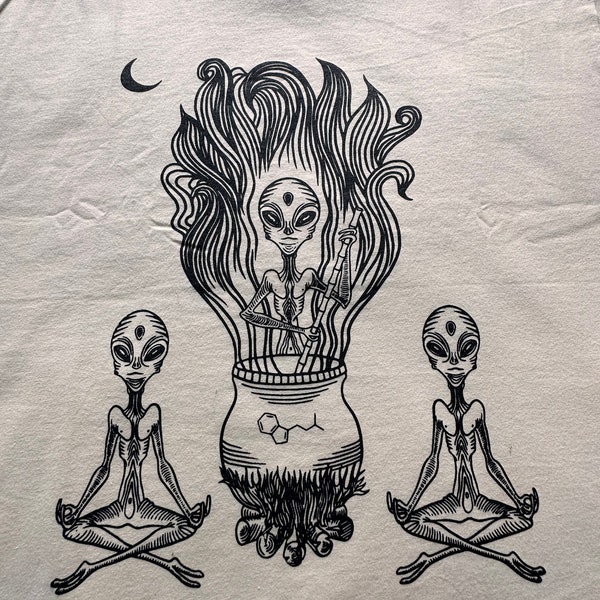 Alien ayahuasca shirt