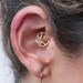 see more listings in the 14k Gold Daith Earrings section