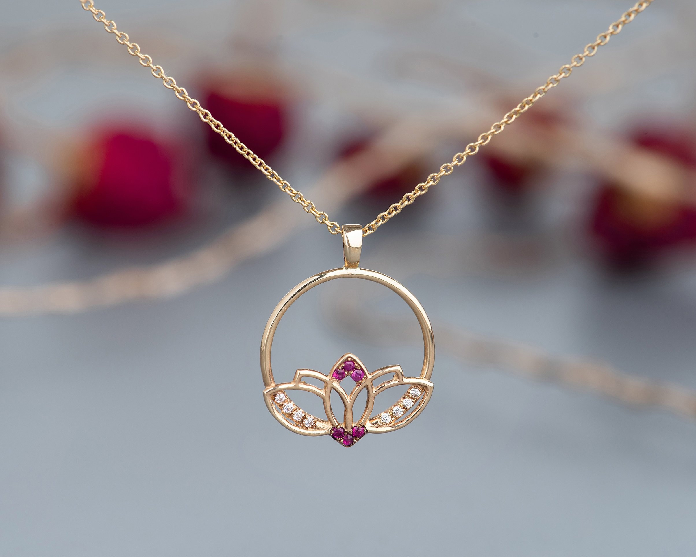 Necklace for Women 14K Gold Necklace 