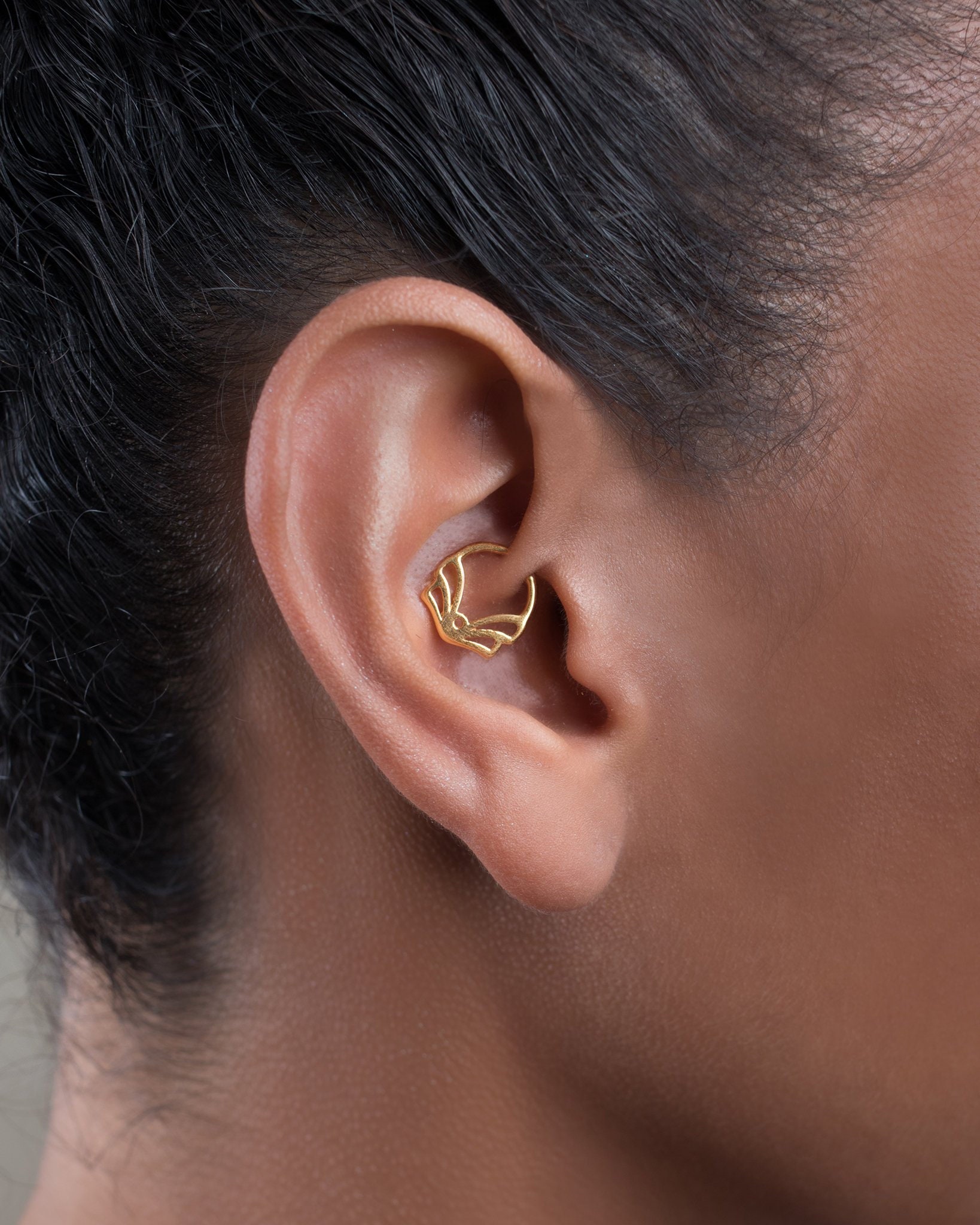 Buy Daith Piercing 14k Gold Daith Ring Indian Daith Earring Online in India  - Etsy