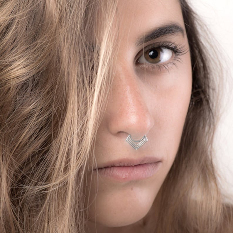 Daith Jewelry Daith Piercing Silver Daith Earring Rook Etsy