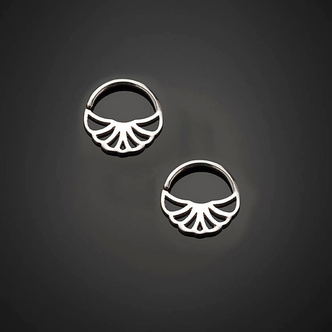 Hoop Earrings, Indian Earrings, Tribal Earrings, Small Hoop Earrings ...