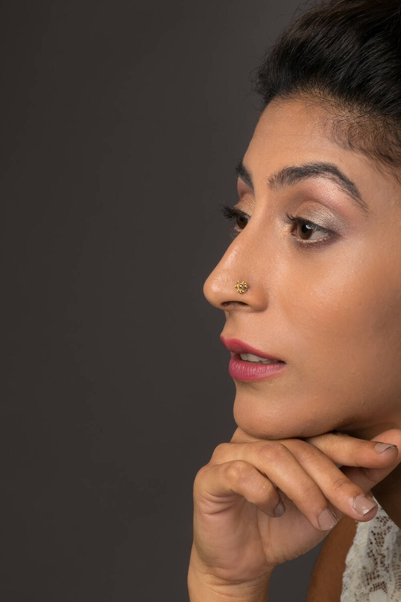 Nose Stud Ear Piercing Tragus Earring Cartilage Earring Etsy