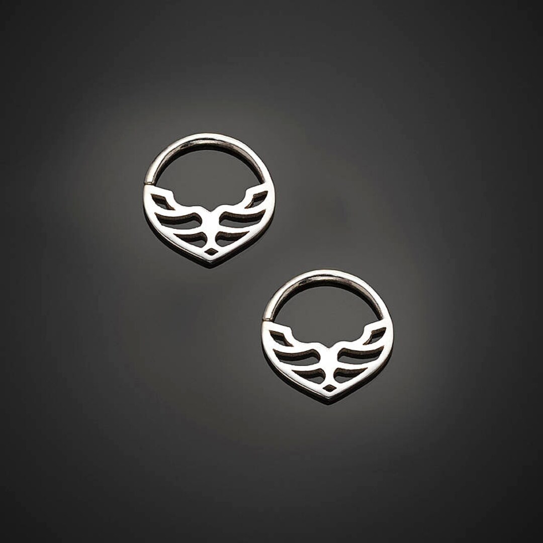 Small Hoop Earrings, Indian Earrings, Tribal Earrings, Tribal Hoops ...