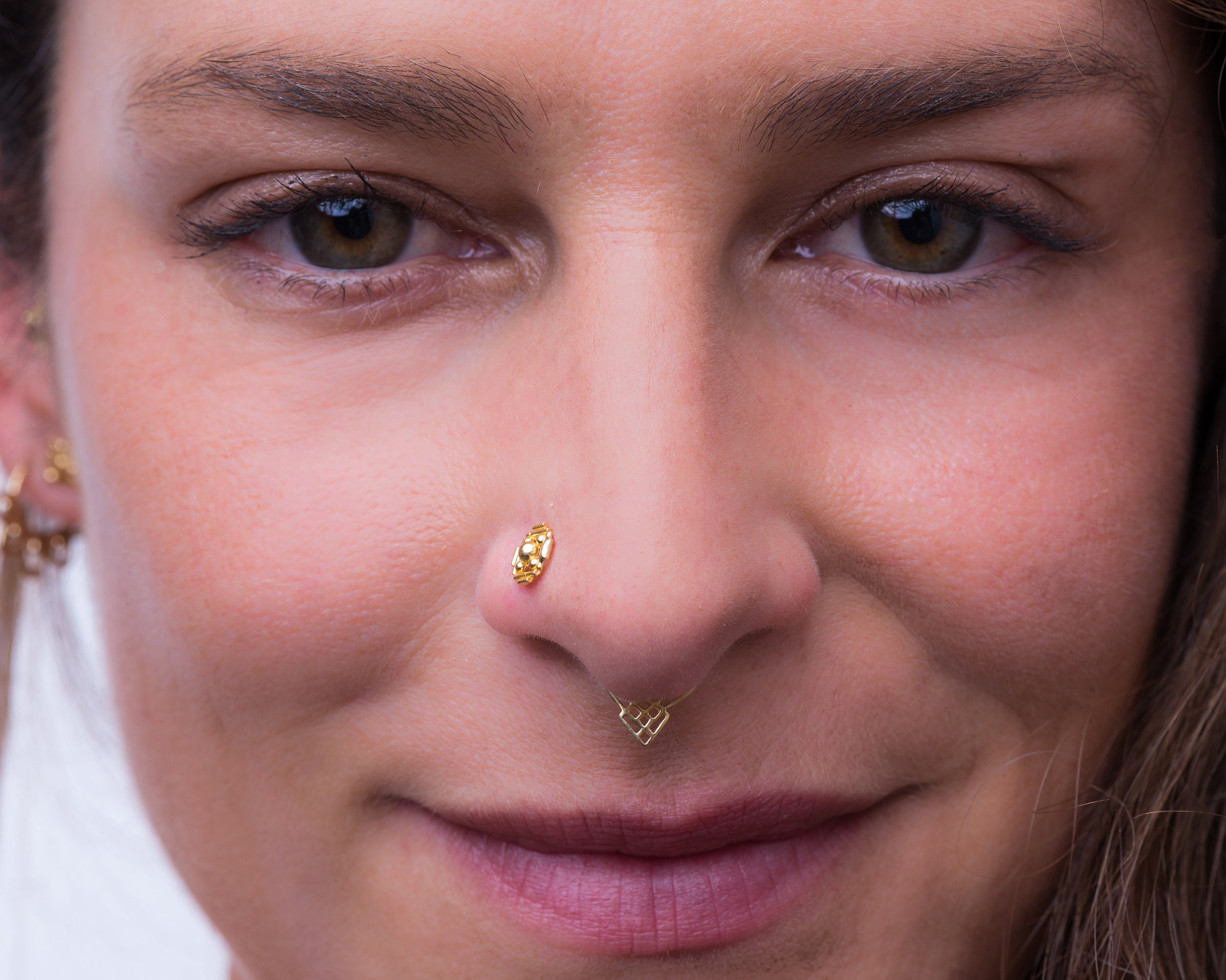 Adjustable Nose Ring - Sturdy Nose Ring - Nose Ring with Stopper