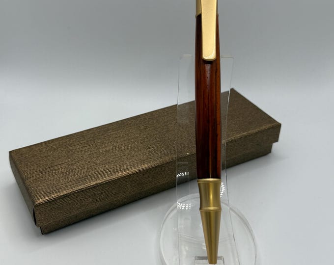 Cocobolo Wood Ink Pen: Handmade Executive Gift
