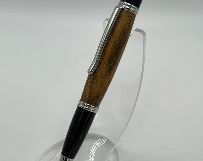 01GC - Beautiful Cocobolo Wood Click Pen. Includes free gift box!