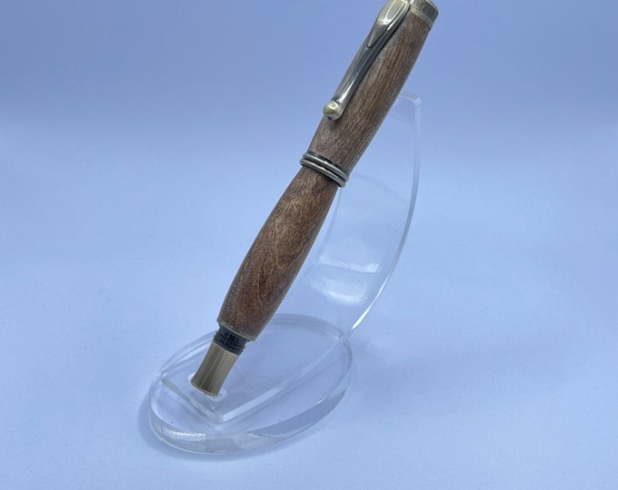 Beautiful  Spalted Maple Rollerball Wood Pen.